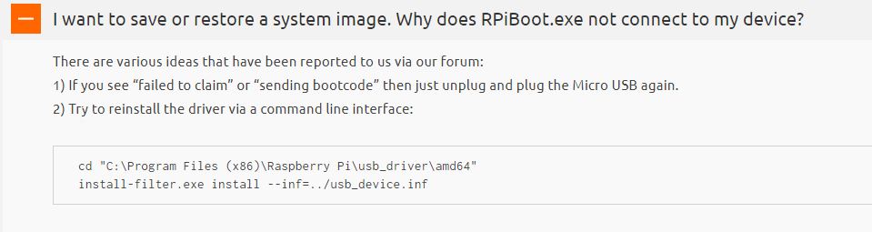 FAQ RPiBoot
